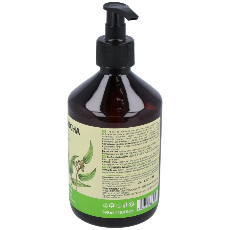 Gel de Ducha Relajante Arandano Azul 6udsx500ml - Oma Gertrude