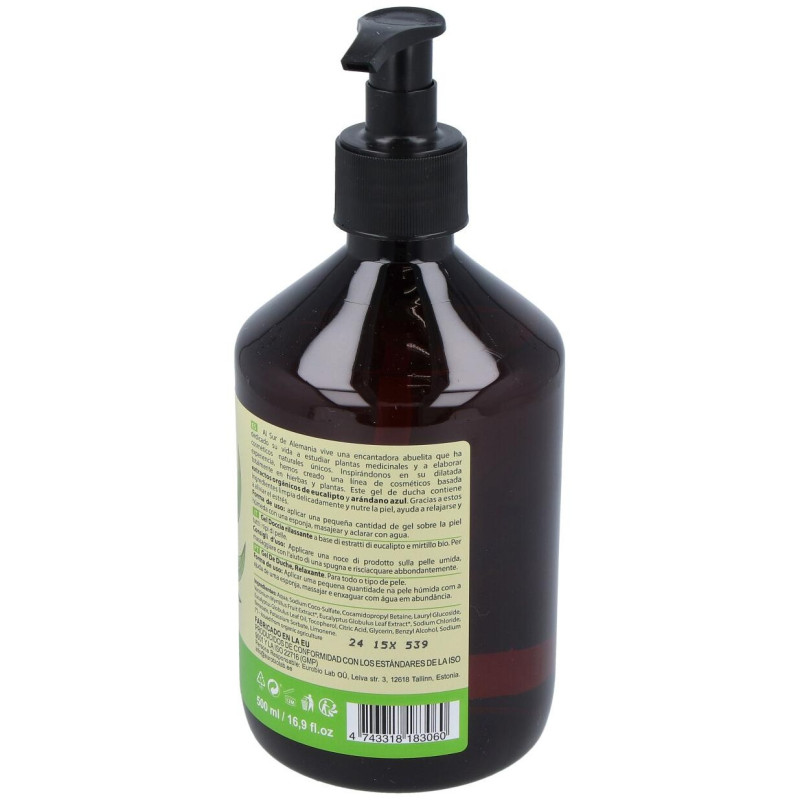 Gel de Ducha Relajante Arandano Azul 6udsx500ml - Oma Gertrude