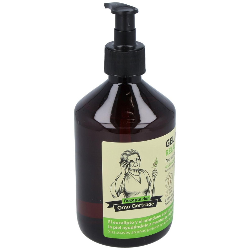 Gel de Ducha Relajante Arandano Azul 6udsx500ml - Oma Gertrude