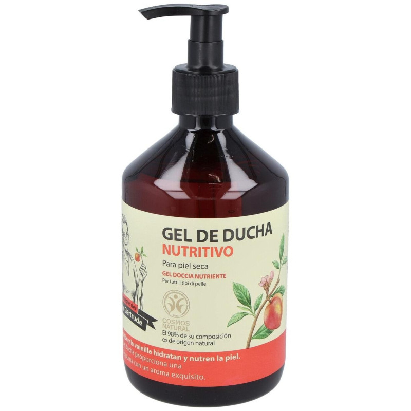 Gel de Ducha Nutritivo Melocoton 6udsx500ml - Oma Gertrude