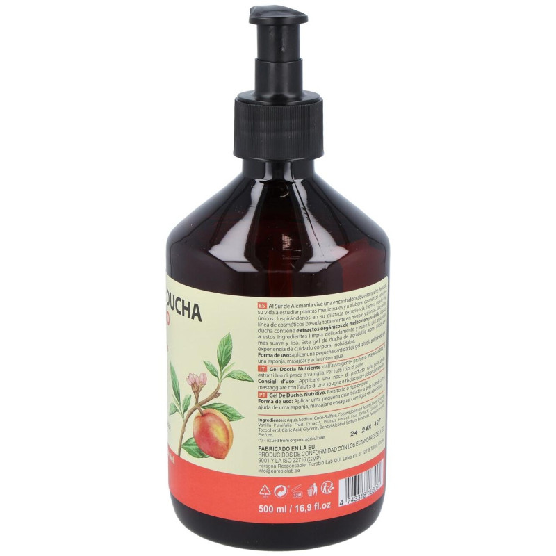 Gel de Ducha Nutritivo Melocoton 6udsx500ml - Oma Gertrude