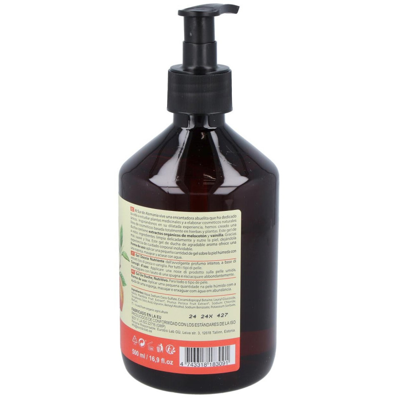 Gel de Ducha Nutritivo Melocoton 6udsx500ml - Oma Gertrude