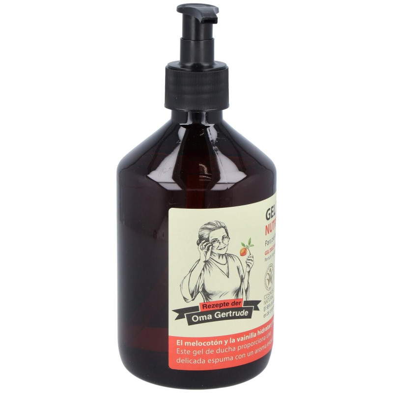 Gel de Ducha Nutritivo Melocoton 6udsx500ml - Oma Gertrude