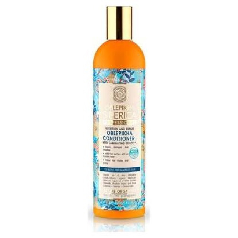 Natura Siberica Acondicionador Oblepikha Para Cabello DBil Y Da€Ado 400 Ml