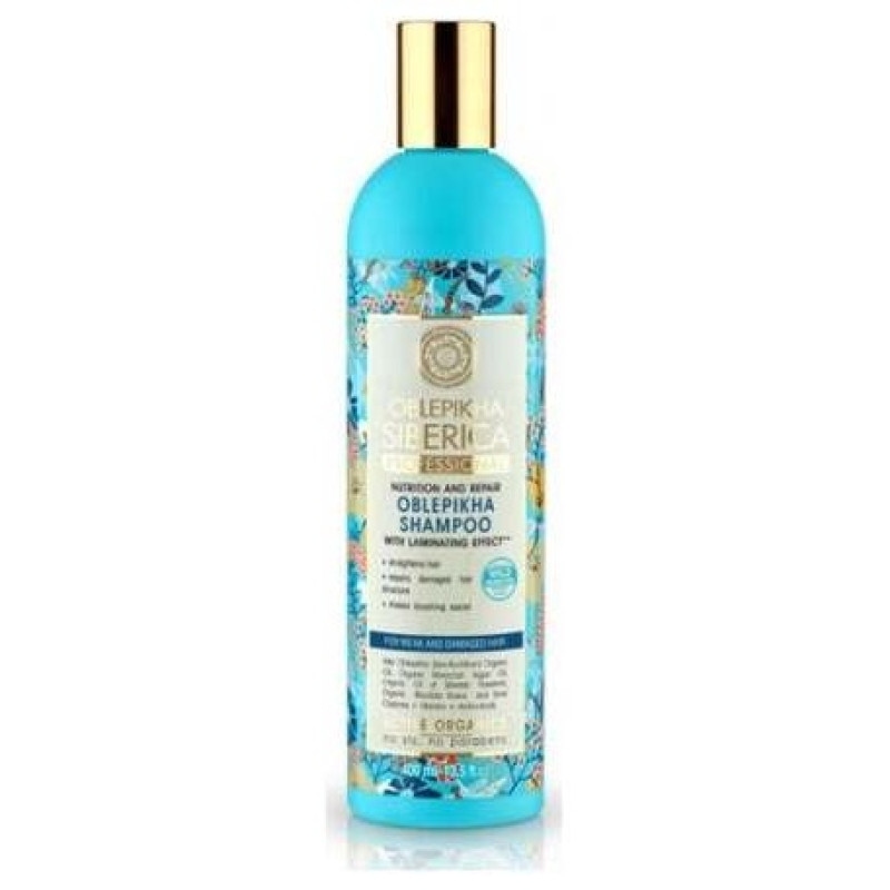 Natura Siberica Champ£ Oblepikha Para Cabello DBil Y Da€Ado 400 Ml