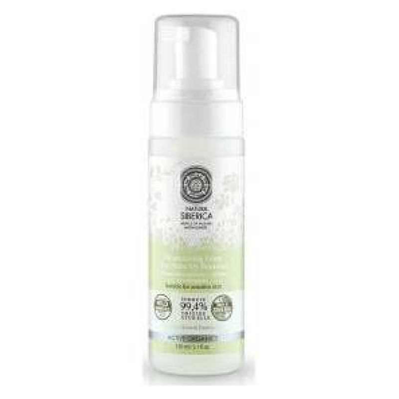 Espuma Desmaquillante Hidratante para Piel Sensible y Contorno de Ojos 150 ml - Natura Siberica
