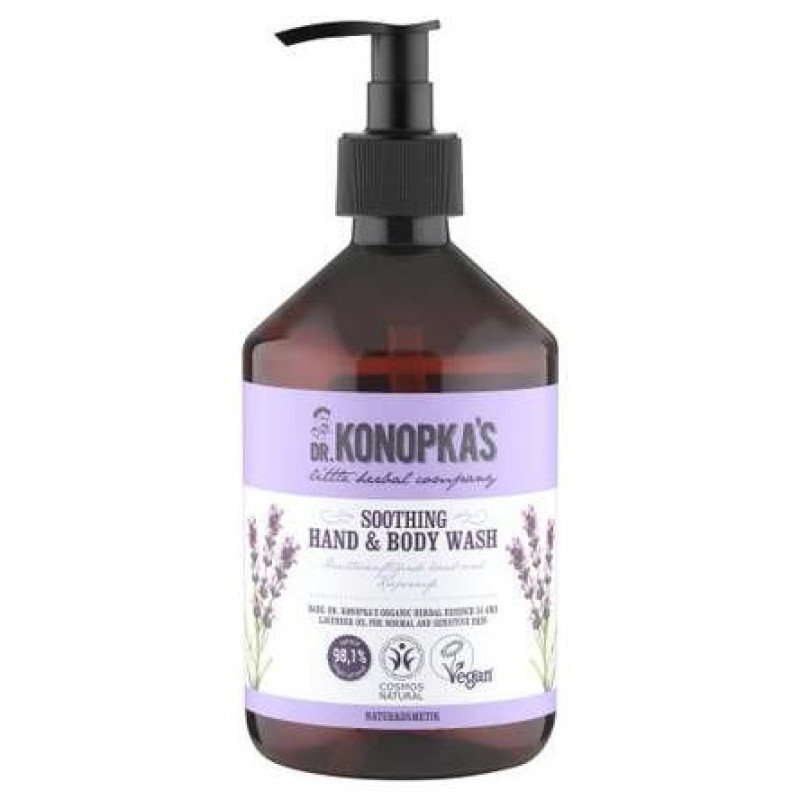 Dr Konopka's Jabón para Cuerpo y Manos Suavizante 500ml - Dr.konopkas