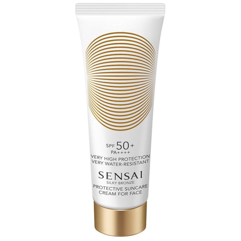 Silky Bronze Crema Facial Auto - Bronzeadora spf50+ 50ml - Sensai