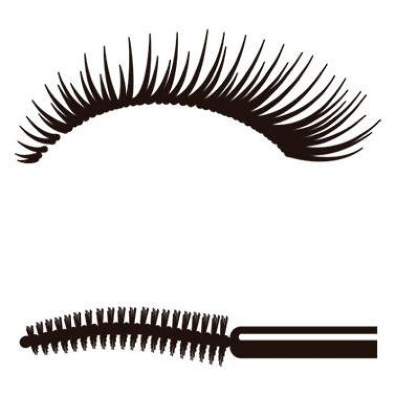 Mascara Voluminising 38º C Black 8 ml - Kanebo