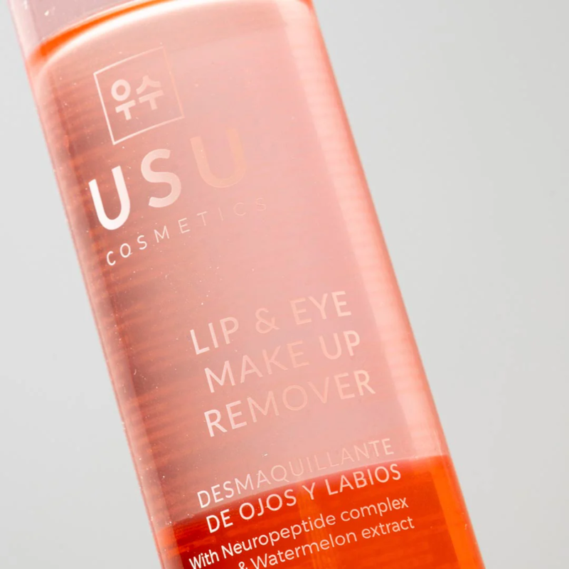 Lip & Eye Make Up Remover, 100 ml. - Usu Cosmetics