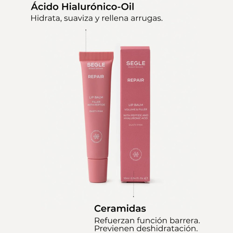 Balsamo Labial Repair Dusty Pink, 10 ml. - Segle Clinical