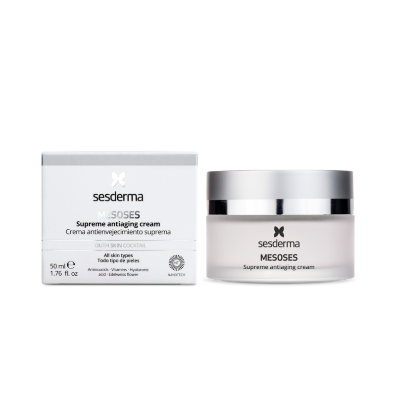 Pack The Power of 5 Hidraderm Hyal 5 Serum Liposomado, 30 ml. + Mesoses Supreme Crema Antienvejecimiento, 50 ml. - Sesderma