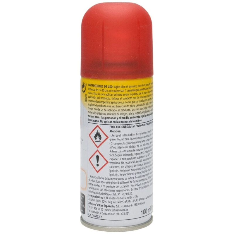 Autan Activo Spray Seco Prot Plus 100 Ml