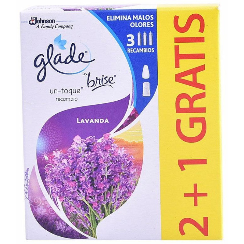 Un Toque Ambientador Recambios Lavanda 3uds - Glade