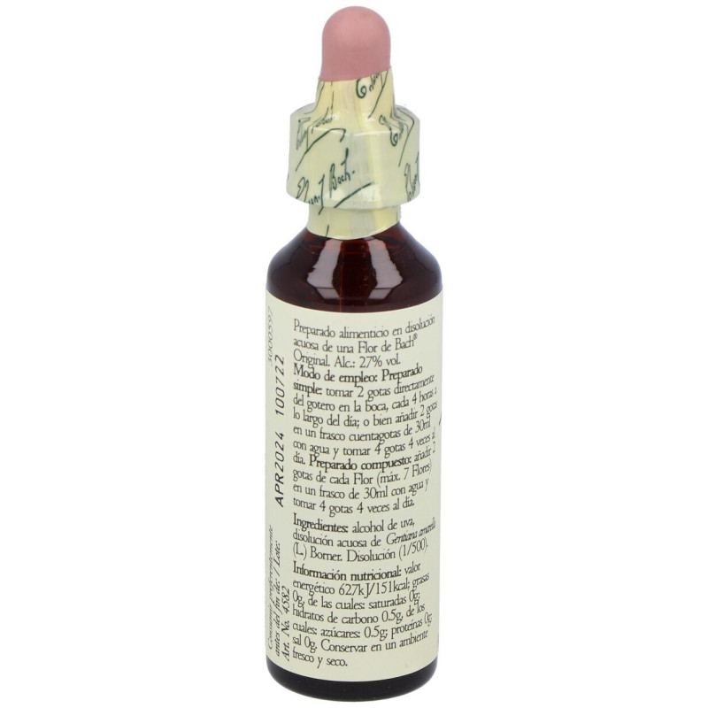 Flores Bach Gentian Genciana 20Ml.