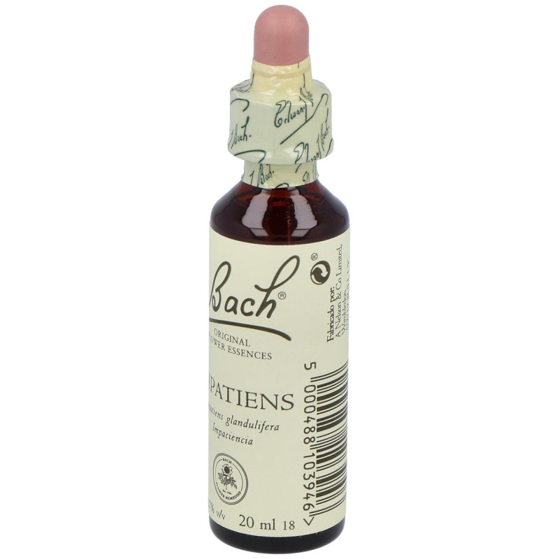 Flores Bach Impatiens Impaciencia 20Ml.