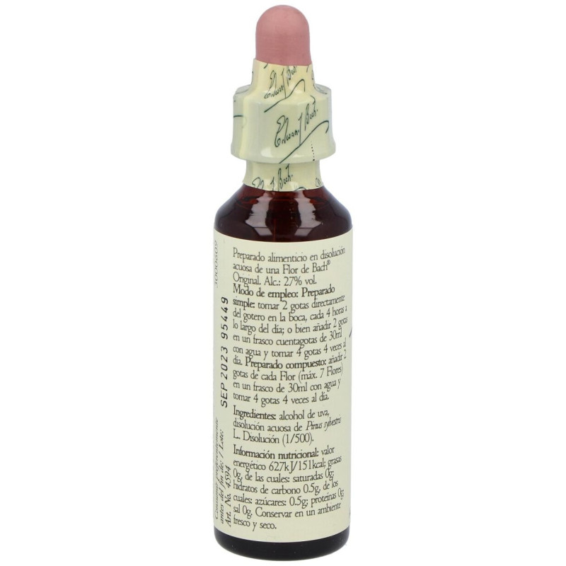 Flores Bach Pine Pino Silvestre 20Ml.
