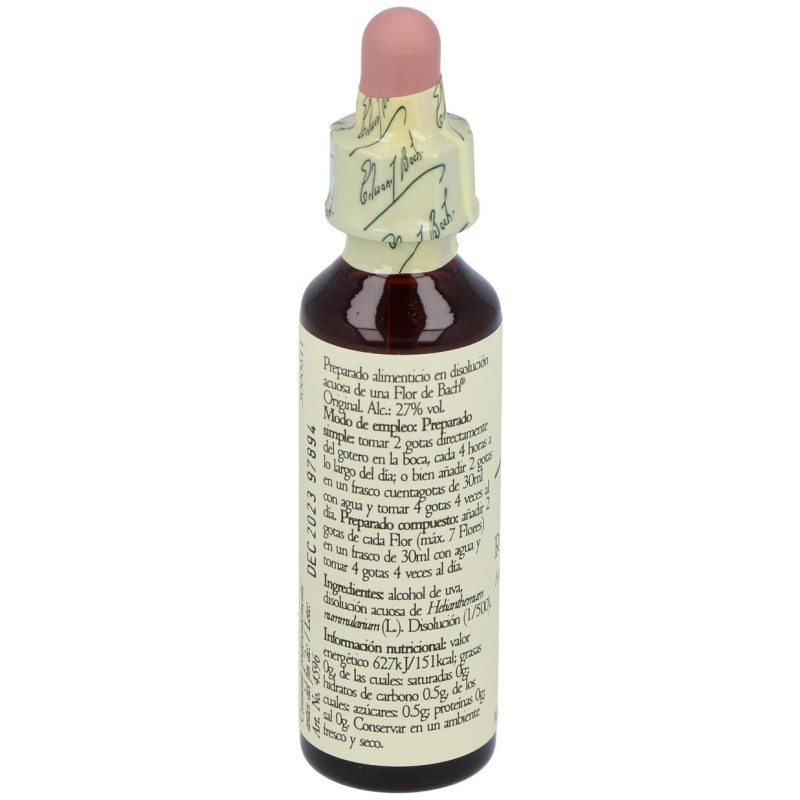 Flores Bach Rock Rose Heliantemo 20Ml.