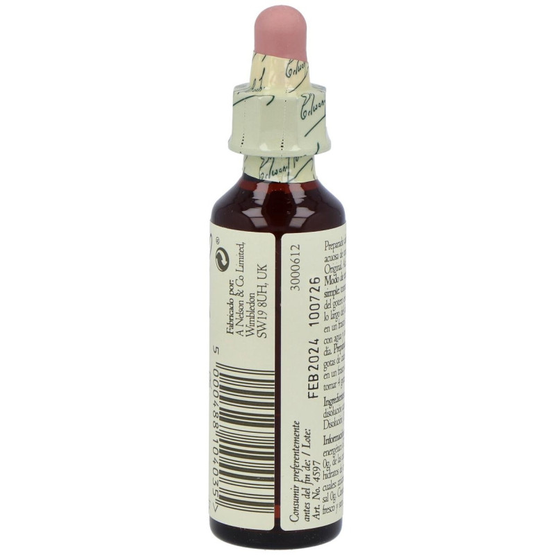 Flores Bach Rock Water Agua Roca 20Ml.