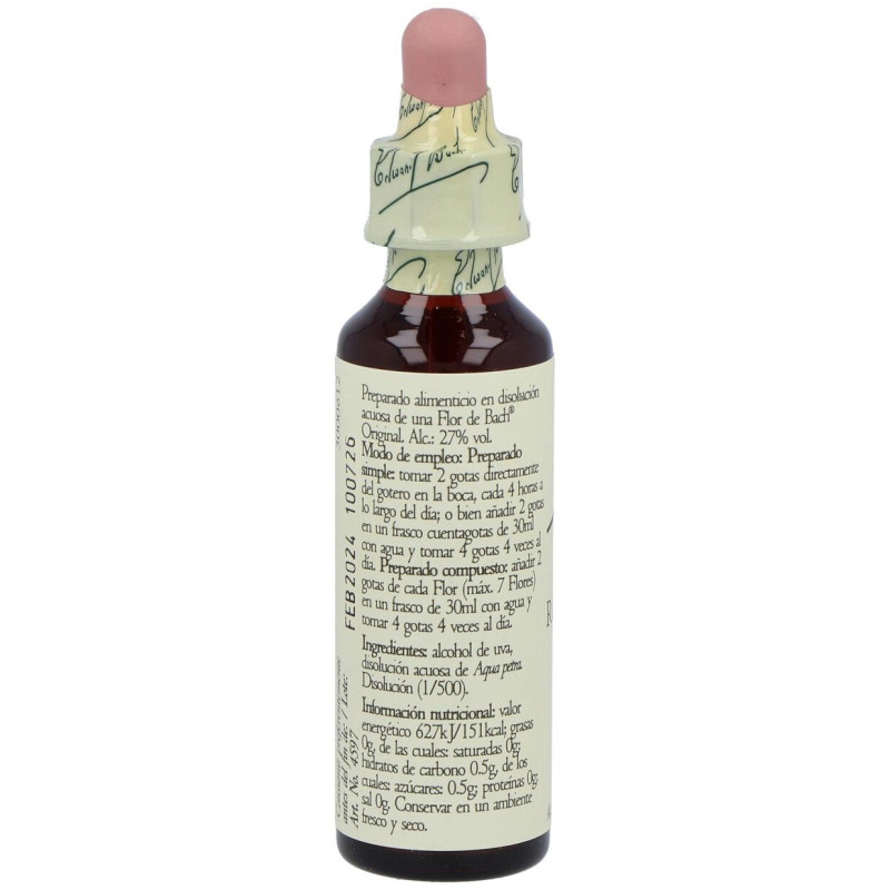Flores Bach Rock Water Agua Roca 20Ml.