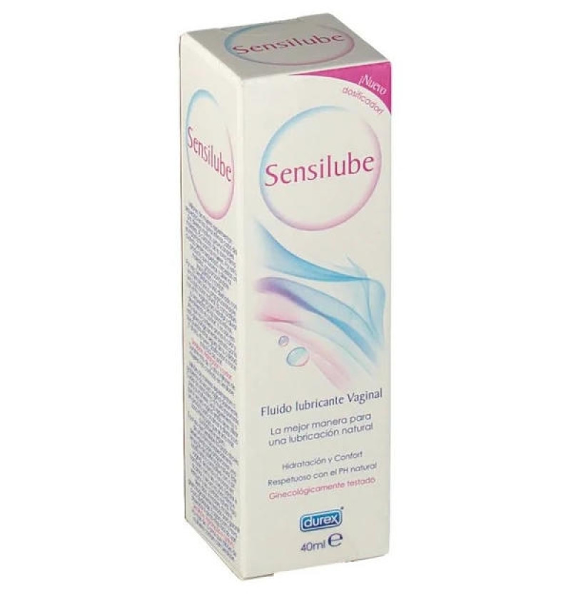 Durex Sensilube - Lubricante Vaginal Fluido (1 Envase 40 ml) - Reckitt Benckiser