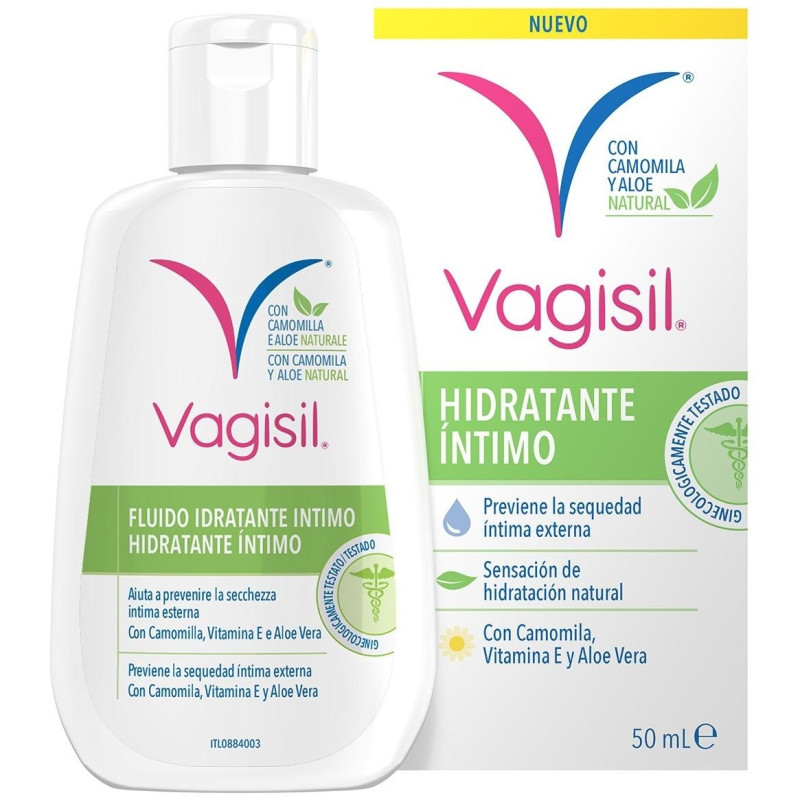 Hidratante Íntimo con Camomila y Aloe Vera, 50 ml - Vagisil