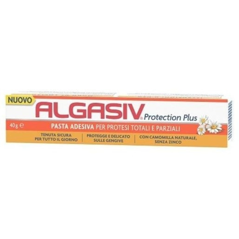 Protection Plus Pasta Adhesiva Prótesis Dentales 40g - Algasiv