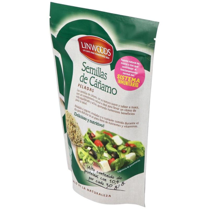 Semillas de Cañamo Peladas 225gr - Linwoods