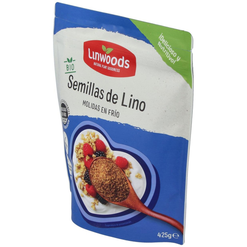 Linwood Semilla Lino Molido Bio 425g - Linwoods