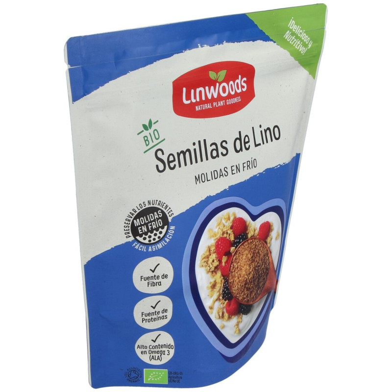 Linwood Semilla Lino Molido Bio 425g - Linwoods