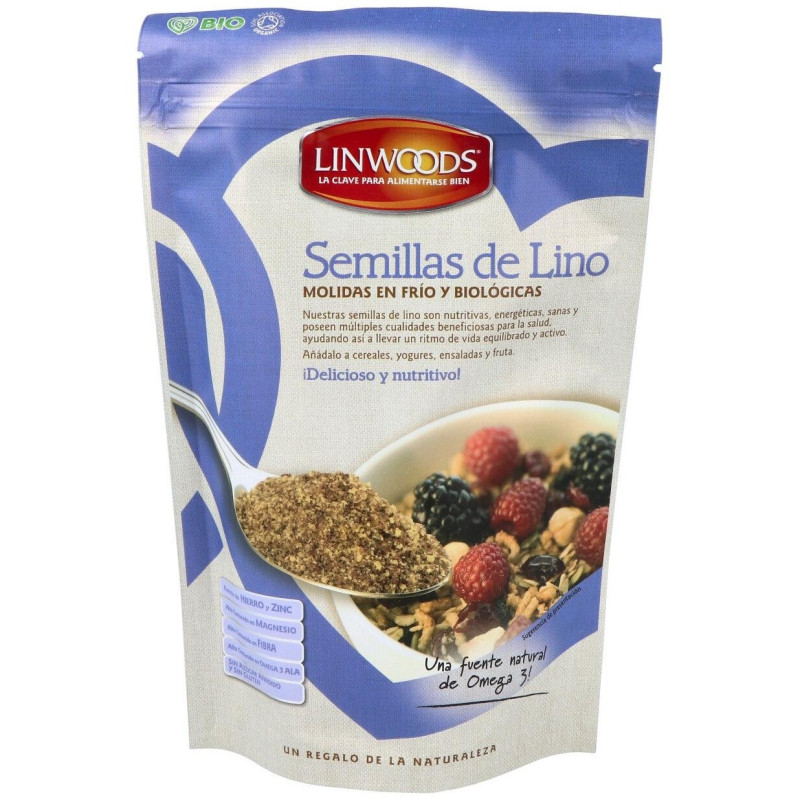 Semillas de Lino Molidas 200gr. Bio - Linwoods