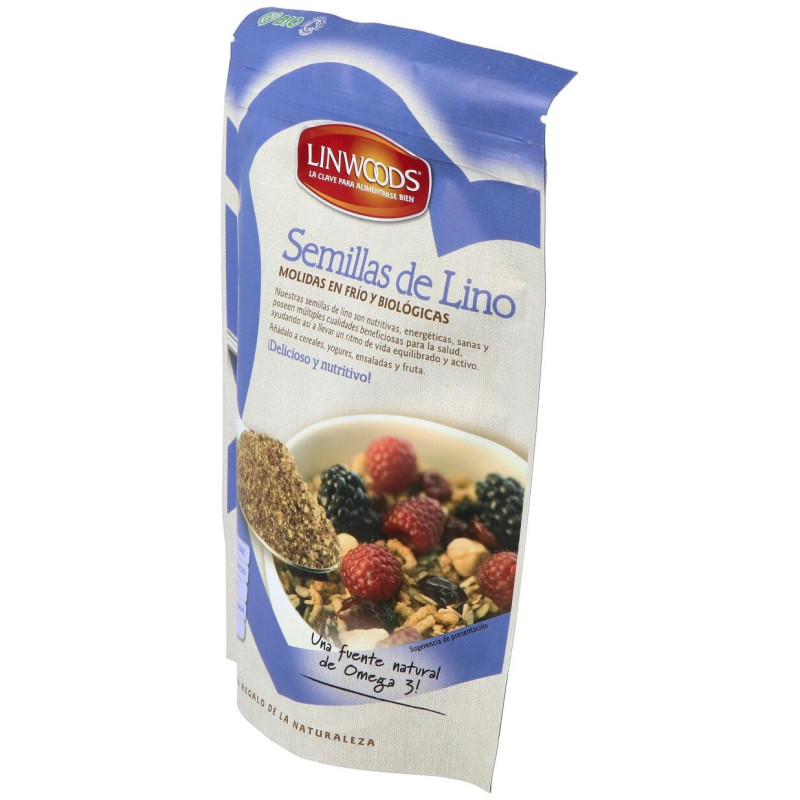 Semillas de Lino Molidas 200gr. Bio - Linwoods