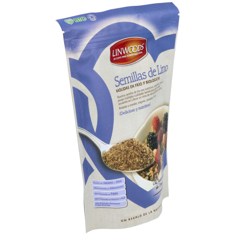 Semillas de Lino Molidas 200gr. Bio - Linwoods