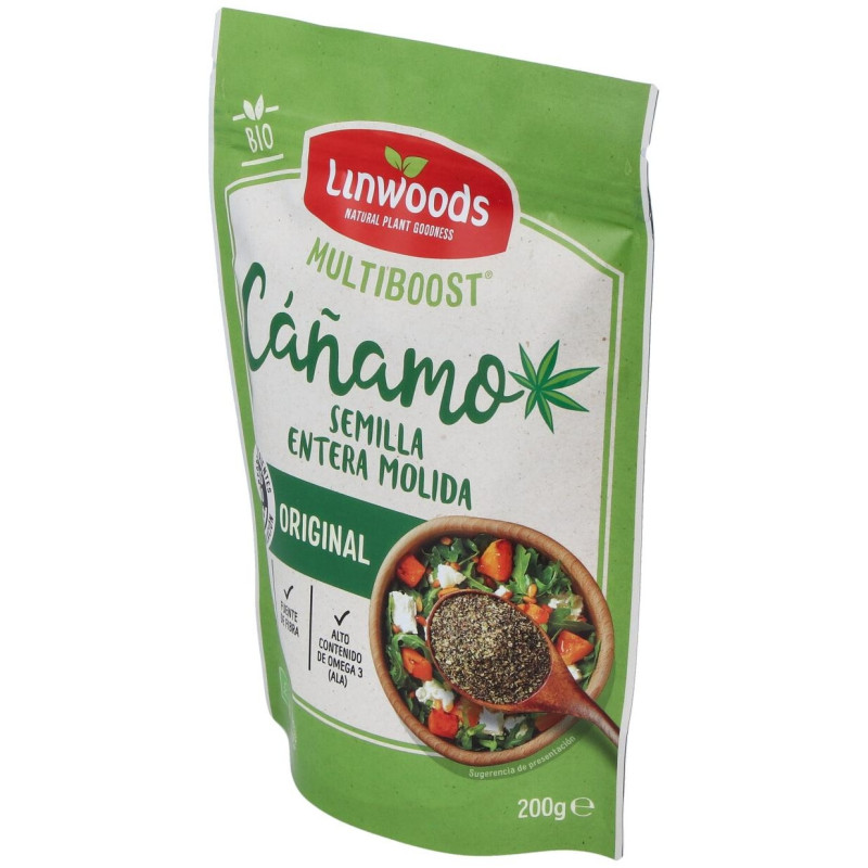 Semillas de Cañamo Molidas 200gr. Bio - Linwoods