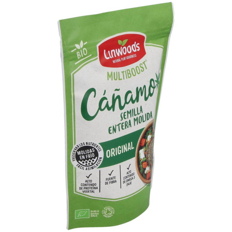 Semillas de Cañamo Molidas 200gr. Bio - Linwoods