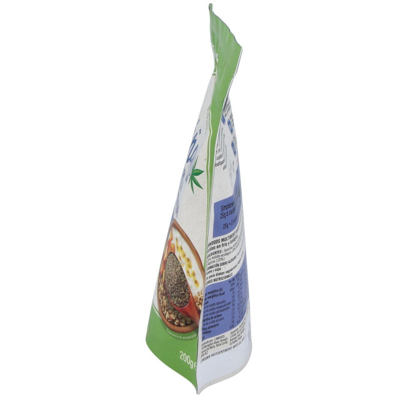 Semillas De Cañamo Molidas Lino Y Chia 200Gr. Bio