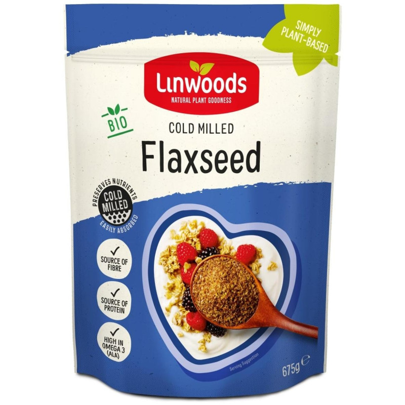 Semillas Lino Molido Bio 675g - Linwoods