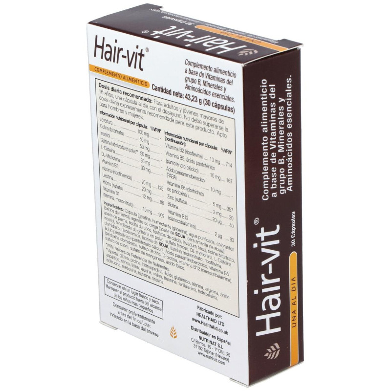 Hair-Vit 30Comp. Health Aid