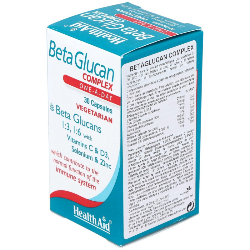 Betaglucan Complex 30caps - Health Aid