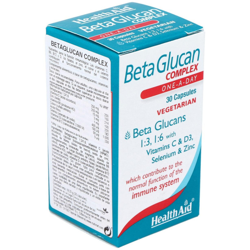 Betaglucan Complex 30caps - Health Aid