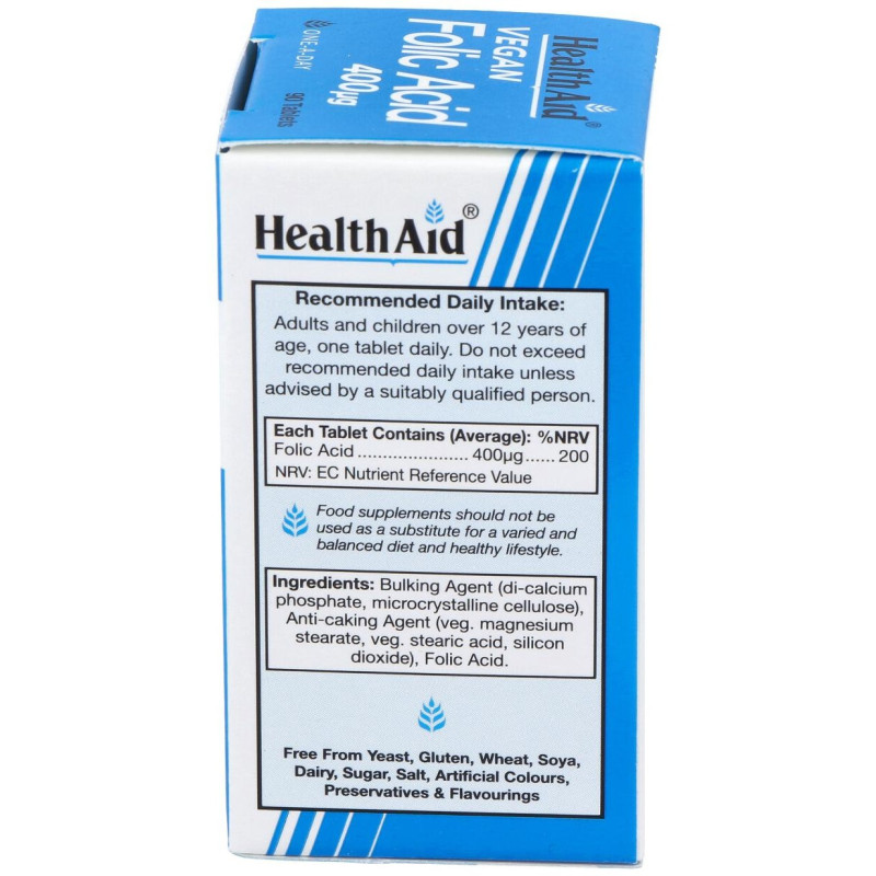 Acido Folico 90Comp. Health Aid