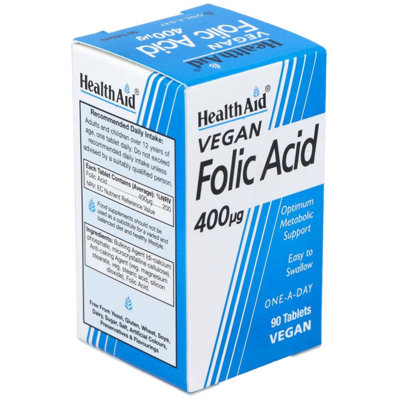 Acido Folico 90Comp. Health Aid