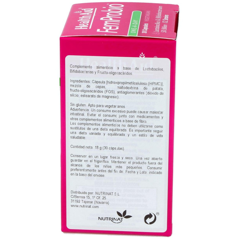 Femprobio 50.000Millones 30Vcap. Health Aid