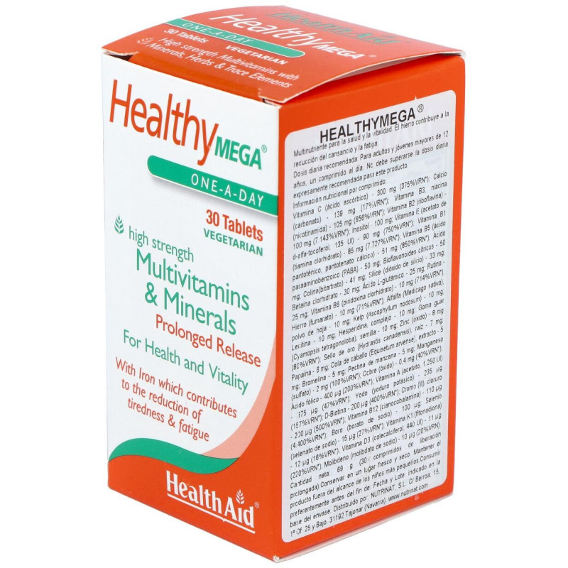 Healthy Mega Multinutriente De Alta Potencia 30 Compr