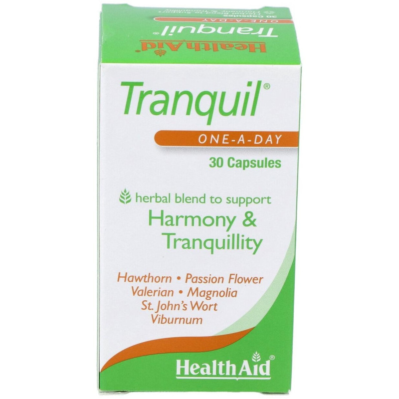 Healthaid Tranquil H.a. 30caps - Health Aid