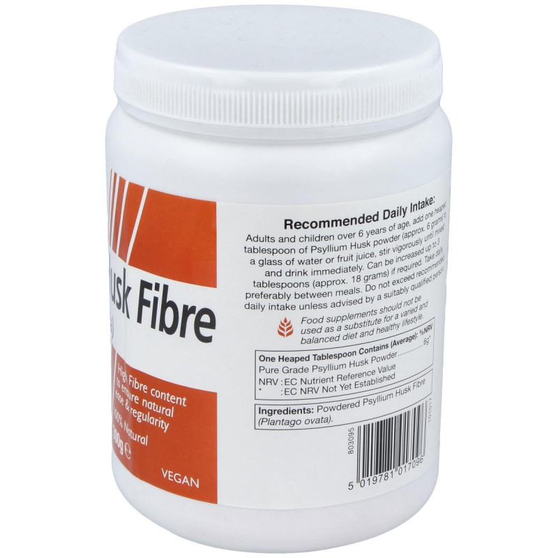 Fibra De Cascara Psyllium 300Gr. Health Aid
