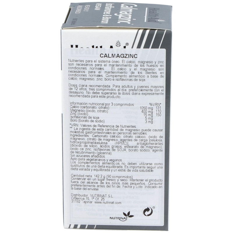 Health Aid Calmagzinc 90 Comprimidos