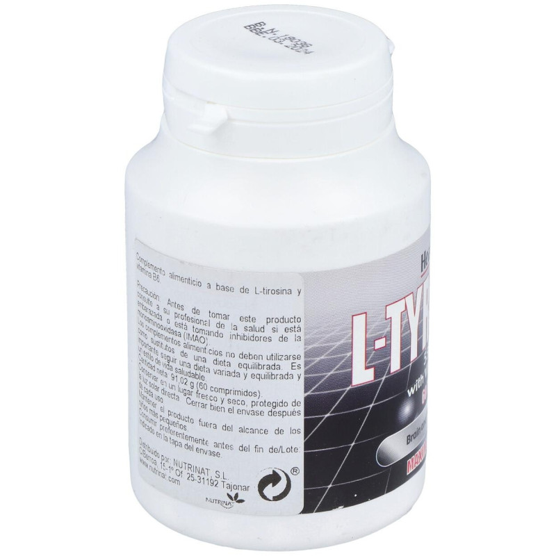 Healthaid L-Tirosina 550Mg 60 Tabletas