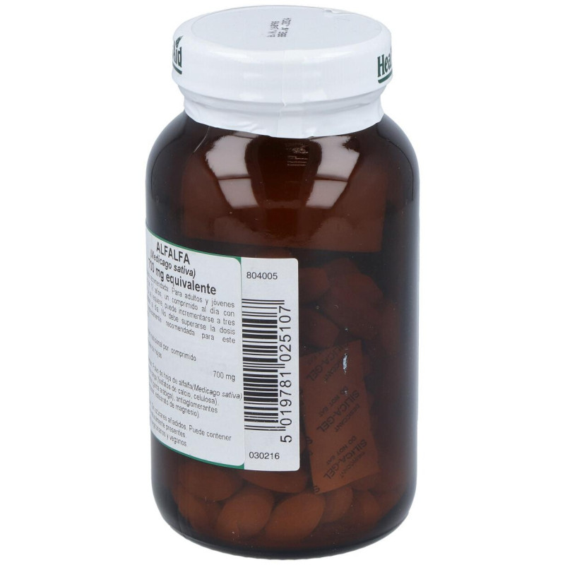 Healthaid Alfalfa (Medicago Sativa) 700 Mg 120 Comprimidos