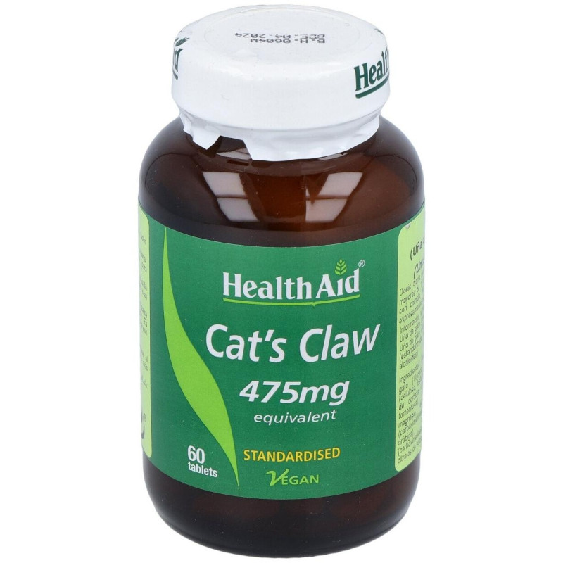 Uña de Gato Corteza Interna 60comp - Health Aid